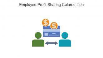 Employee Profit Sharing Colored Icon In Powerpoint Pptx Png And Editable Eps Format