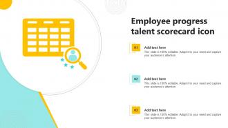 Employee Progress Talent Scorecard Icon