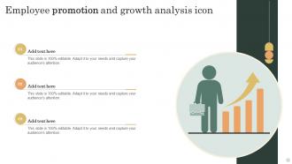 Employee Promotion And Growth Analysis Icon