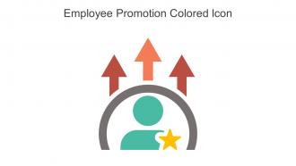 Employee Promotion Colored Icon In Powerpoint Pptx Png And Editable Eps Format