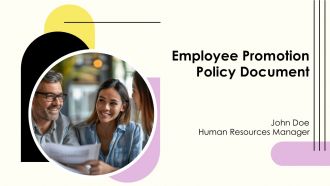 Employee Promotion Policy Document PPT Structure AT Employee Promotion Policy Document PPT Structure AT