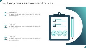 Employee Promotion Self Assessment Form Icon