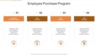 Employee Purchase Program In Powerpoint And Google Slides Cpb