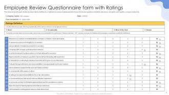 Employee Rating Powerpoint Ppt Template Bundles