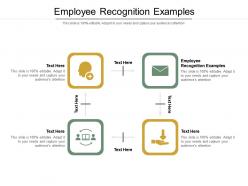 Employee recognition examples ppt powerpoint presentation infographics background cpb