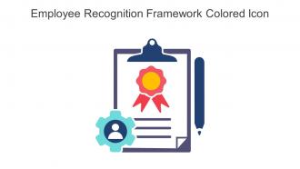 Employee Recognition Framework Colored Icon In Powerpoint Pptx Png And Editable Eps Format