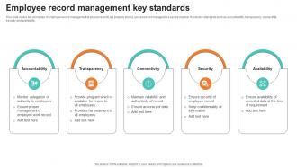 Employee Record Management Key Standards