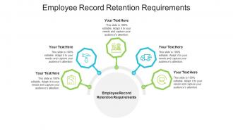 Employee record retention requirements ppt powerpoint presentation outline background image cpb