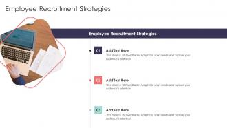 Employee Recruitment Strategies In Powerpoint And Google Slides Cpb
