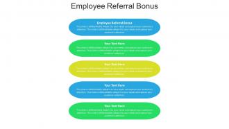 Employee referral bonus ppt powerpoint presentation professional cpb
