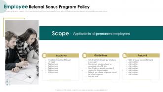 Employee Referral Bonus Program Policy Induction Program For New Employees