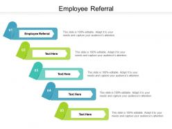 Employee referral ppt powerpoint presentation professional slide download cpb