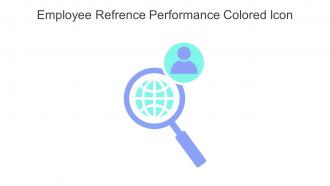 Employee Refrence Performance Colored Icon In Powerpoint Pptx Png And Editable Eps Format