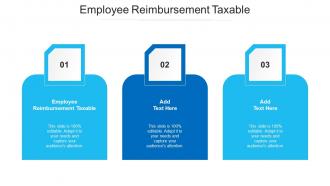 Employee Reimbursement Taxable Ppt Powerpoint Presentation Summary Cpb