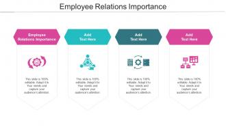 Employee Relations Importance Ppt Powerpoint Presentation File Graphics Pictures Cpb