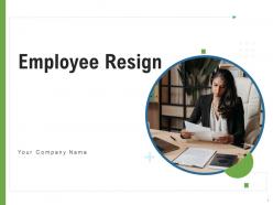 Employee Resign Business Services Opportunity Social Security Communication