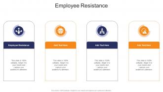 Employee Resistance In Powerpoint And Google Slides Cpb