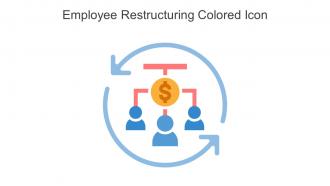 Employee Restructuring Colored Icon In Powerpoint Pptx Png And Editable Eps Format