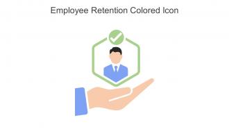 Employee Retention Colored Icon In Powerpoint Pptx Png And Editable Eps Format