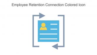 Employee Retention Connection Colored Icon In Powerpoint Pptx Png And Editable Eps Format