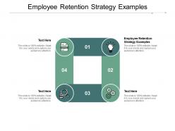 Employee retention strategy examples ppt powerpoint presentation portfolio visual aids cpb