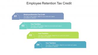 Employee retention tax credit ppt powerpoint presentation inspiration professional cpb