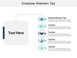 Employee retention tips ppt powerpoint presentation file demonstration cpb