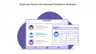 Employee Review Development Feedback Illustration