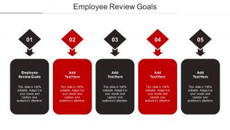 Employee Review Goals Ppt Powerpoint Presentation Summary Graphic Tips Cpb
