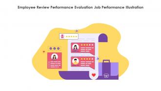 Employee Review Performance Evaluation Job Performance Illustration