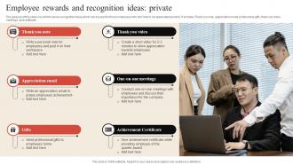 Employee Rewards And Recognition Ideas Private Monetary And Non Monetary Incentives