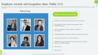Employee Rewards And Recognition Ideas Public Developing Employee Retention Program Adaptable Impressive