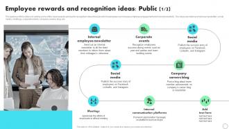 Employee Rewards And Recognition Ideas Public Developing Staff Retention Strategies