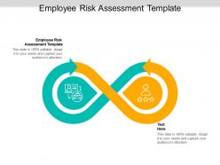 Employee risk assessment template ppt powerpoint presentation show design ideas cpb