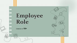 Employee Role Powerpoint Ppt Template Bundles