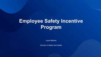 Employee Safety Incentive Program PPT Outline VA