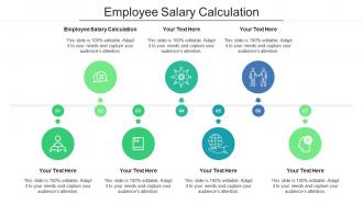 Employee salary calculation ppt powerpoint presentation styles model cpb