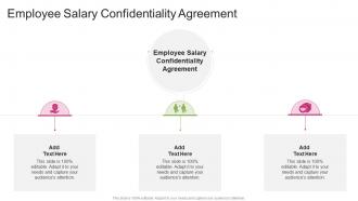 Employee Salary Confidentiality Agreement In Powerpoint And Google Slides Cpb