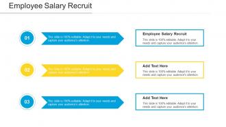 Employee Salary Recruit In Powerpoint And Google Slides Cpb