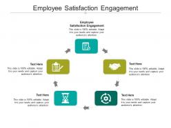 Employee satisfaction engagement ppt powerpoint presentation infographic template graphics tutorials cpb