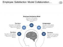 Employee satisfaction model collaboration debt equity ratio diversity inclusion cpb