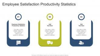 Employee Satisfaction Productivity Statistics In Powerpoint And Google Slides Cpb