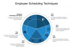 Employee scheduling techniques ppt powerpoint presentation outline model cpb