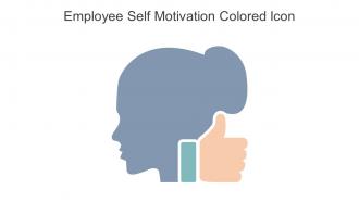 Employee Self Motivation Colored Icon In Powerpoint Pptx Png And Editable Eps Format