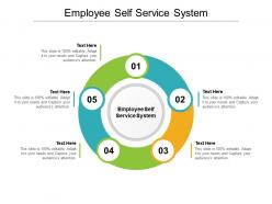 Employee self service system ppt powerpoint presentation pictures tips cpb