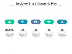 Employee share ownership plan ppt powerpoint presentation infographic ideas cpb