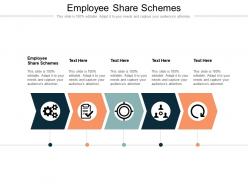 Employee share schemes ppt powerpoint presentation show example cpb