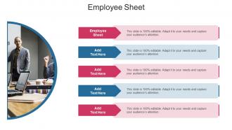 Employee Sheet In Powerpoint And Google Slides Cpb