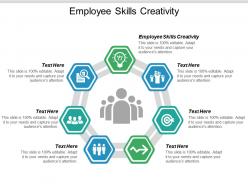 Employee skills creativity ppt powerpoint presentation outline demonstration cpb