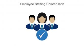Employee Staffing Colored Icon In Powerpoint Pptx Png And Editable Eps Format